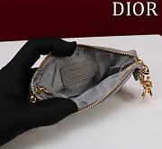 Dior Lambskin zipper coin wallet 05 - 4