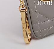 Dior Lambskin zipper coin wallet 05 - 3