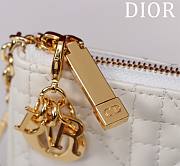 Dior Lambskin zipper coin wallet 03 - 6