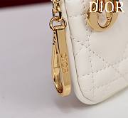 Dior Lambskin zipper coin wallet 03 - 5