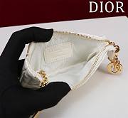 Dior Lambskin zipper coin wallet 03 - 4