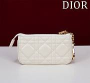 Dior Lambskin zipper coin wallet 03 - 3