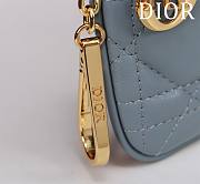 Dior Lambskin zipper coin wallet 01 - 6