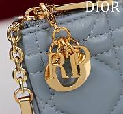 Dior Lambskin zipper coin wallet 01 - 5