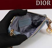 Dior Lambskin zipper coin wallet 01 - 3