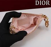 Dior Lambskin zipper coin wallet 04 - 4