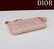 Dior Lambskin zipper coin wallet 04 - 5