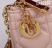 Dior Lambskin zipper coin wallet 04 - 2