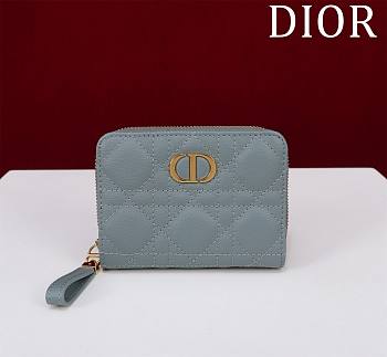 Dior zipper card golder 09