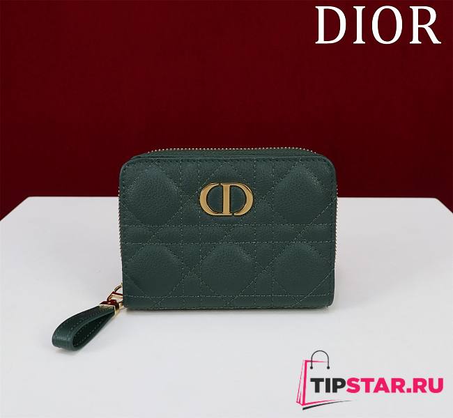 Dior zipper card golder 08 - 1