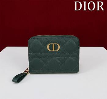 Dior zipper card golder 08