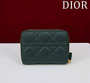 Dior zipper card golder 08 - 2