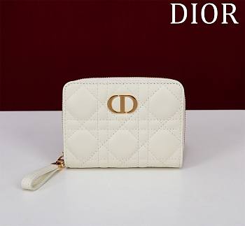Dior zipper card golder 06