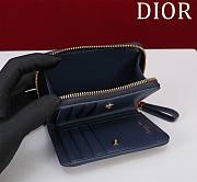 Dior zipper card golder 05 - 5