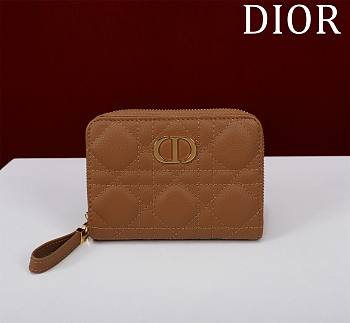 Dior zipper card golder 04
