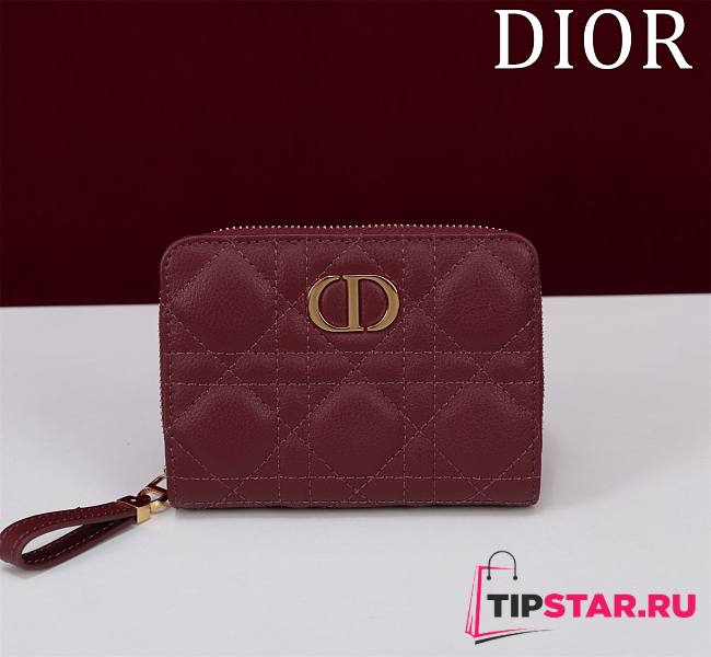 Dior zipper card golder 03 - 1
