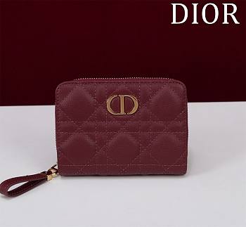 Dior zipper card golder 03