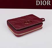 Dior zipper card golder 03 - 2
