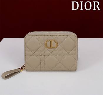 Dior zipper card golder 01