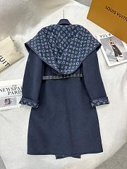 Louis Vuitton Reversible mid-length hooded floral coat 04 - 6