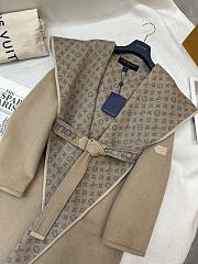 Louis Vuitton Reversible mid-length hooded floral coat 03 - 4