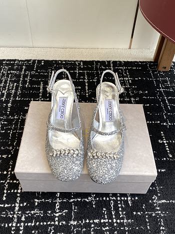 Jimmy Choo Belinda Sling Back 70 Deep Merlot Patent Leather Slingbacks 04