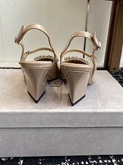 Jimmy Choo Belinda Sling Back 70 Deep Merlot Patent Leather Slingbacks 03 - 3