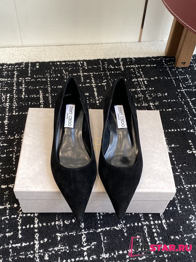 Jimmy Choo Suede Pointed pumps 01 - 1