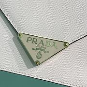 Prada Saffiano leather shoulder bag in white - 3