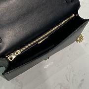 Prada Saffiano leather shoulder bag in black - 5