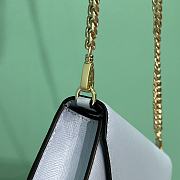 Prada Saffiano leather shoulder bag in blue - 6