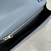 Prada Saffiano leather shoulder bag in blue - 5