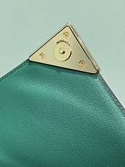 Prada Saffiano leather shoulder bag in green - 2