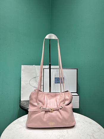 Prada Dada Small Nappa Leather Bag In Light Pink