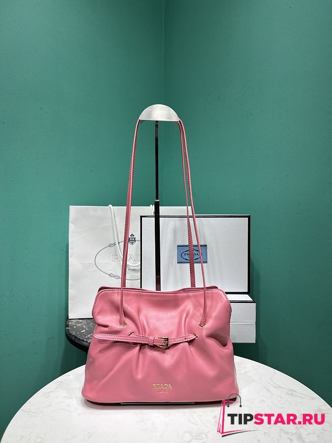 Prada Dada Small Nappa Leather Bag In Pink - 1