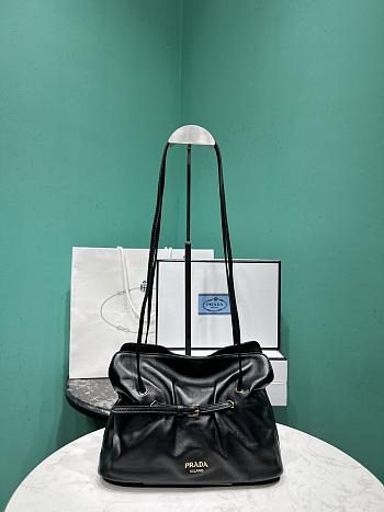 Prada Dada Small Nappa Leather Bag In Black