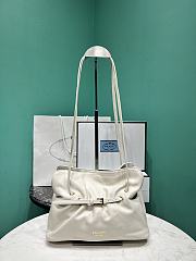 Prada Dada Small Nappa Leather Bag In White - 1