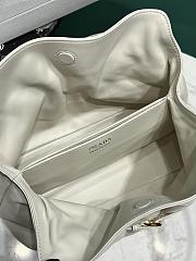 Prada Dada Small Nappa Leather Bag In White - 6