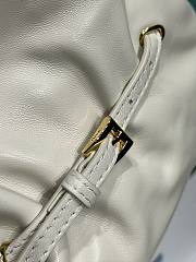 Prada Dada Small Nappa Leather Bag In White - 4