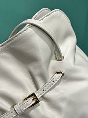Prada Dada Small Nappa Leather Bag In White - 3