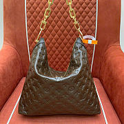 Louis Vuitton Coussin Hobo MM Calf leather Dark Khaki - 6