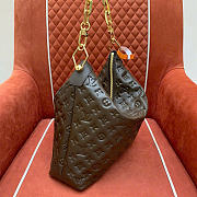 Louis Vuitton Coussin Hobo MM Calf leather Dark Khaki - 2