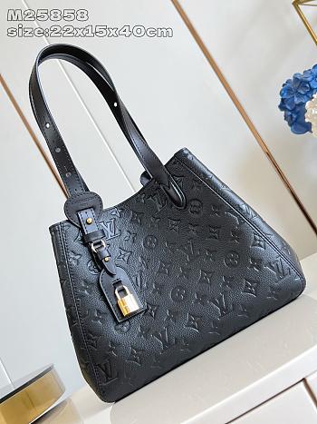 Louis Vuitton All In One PM Cowhide leather in black