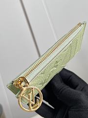 Louis Vuitton Romy Monogram Empreinte Card Holder Green - 5