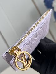 Louis Vuitton Romy Monogram Empreinte Card Holder Purple - 5