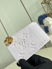 Louis Vuitton Romy Monogram Empreinte Card Holder Purple - 4