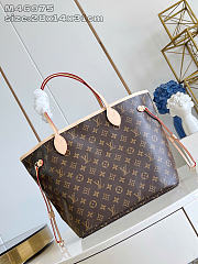 Louis Vuitton Neverfull MM Monogram coated canvas Beige - 1