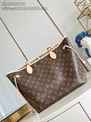 Louis Vuitton Neverfull MM Monogram coated canvas Beige - 2