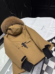 Moncler Women Jacket In Brown Color - 6