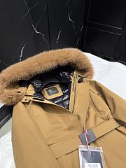 Moncler Women Jacket In Brown Color - 5